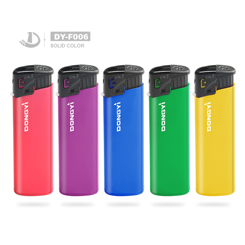 Dy-F006 Dongyi Direct Factory Supply Solid Color Lighter