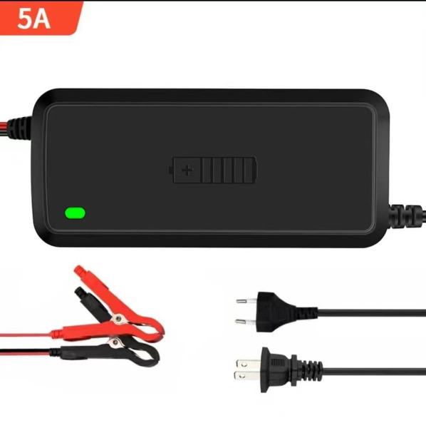 125W 7-Stage Lead-Acid Battery AGM LiFePo4 Lithium Battery 12V 24V Motorcycle