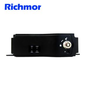 4CH SD Card Mobile DVR Vehicle MDVR with H.264 Compression Format and Recording