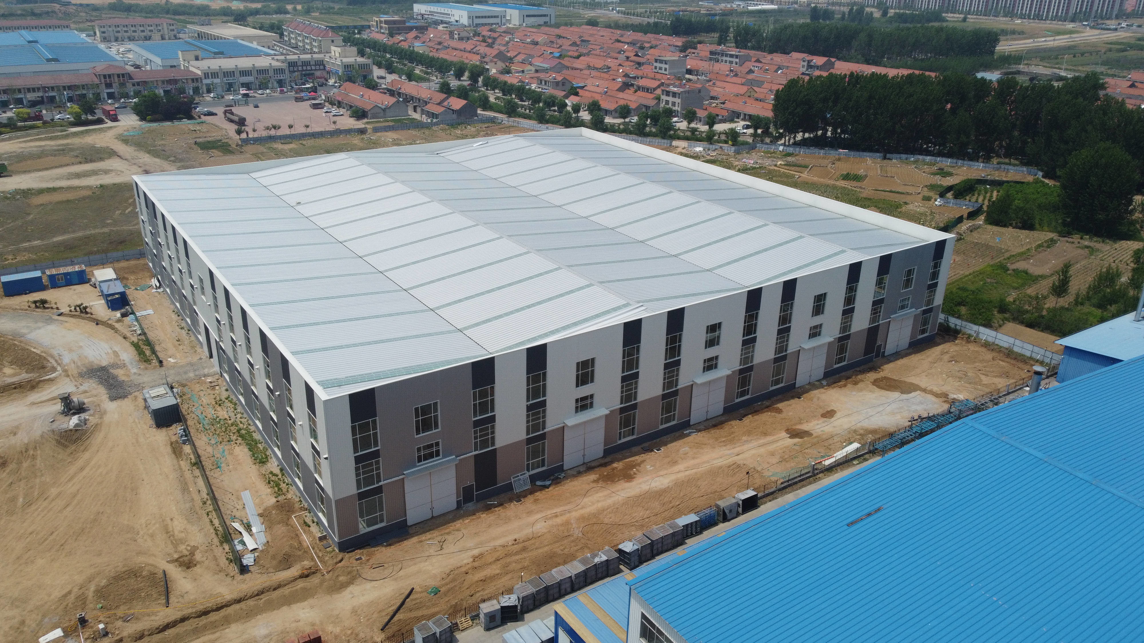Steel Structure Fast Assembly Customized House Modern Design Prefabricated Office Buildings