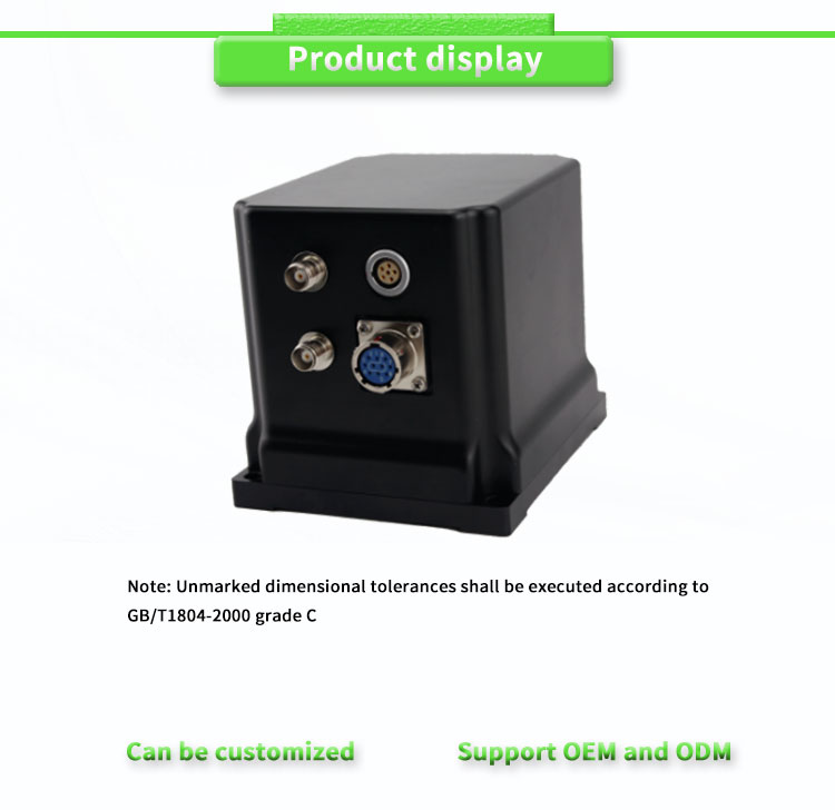 20W Unmanned Ship Navigation Control Aircraft Fiber Optic Gyroscope RS422 Output Form