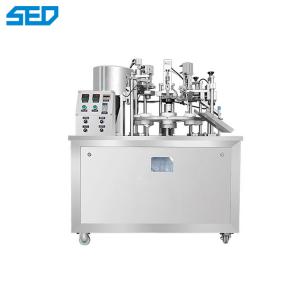 China 400W*2 Power Automatic Packing Machine Rotating Plastic Hose Tube Filling And Sealing Machine Cutting Simple Structure on sale