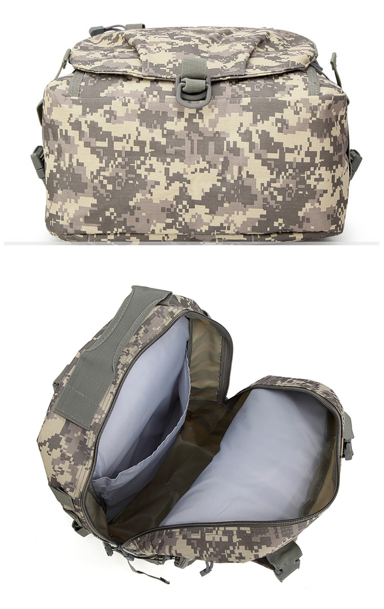 Travelling Camping Mountaineering Backpack with Two Compression Straps Made of Oxford