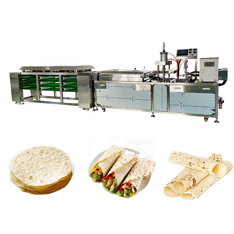 900pcs/H 300mm Tortilla Making Machine Silver 304 Stainless Steel