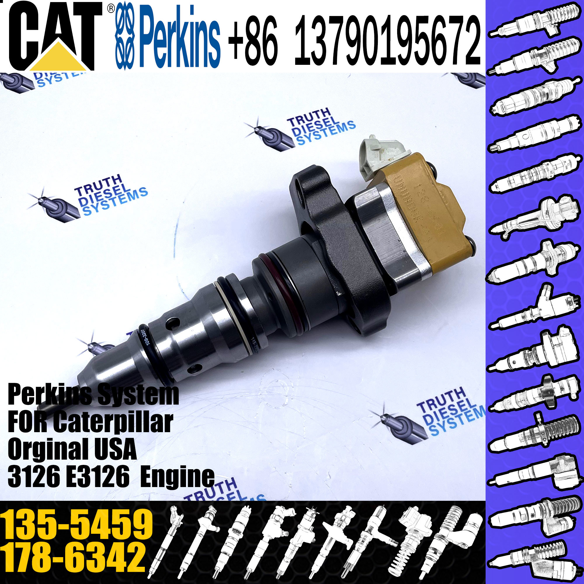 3216 E3216 Fuel Injector Assembly 177-4754 177-4752 10R-0782 178-0199 128-6601 178-6342 222-5966 135-5459 180-7431