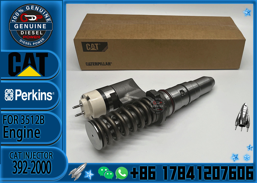 246-1854 392-2000 common rail injector 2461854 3922000 10R1278 386-1771 for Excavator parts 10R-1278 3861771