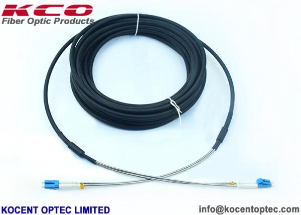 LC Armored CPRI Army Field Fibre Optic Patch Cable FTTA Outdoor 2fo 4 Fiber 6