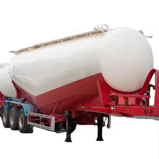 CIMC High Quality Bulk Cement Transport Truck Trailer Semi-Trailer Carriers with