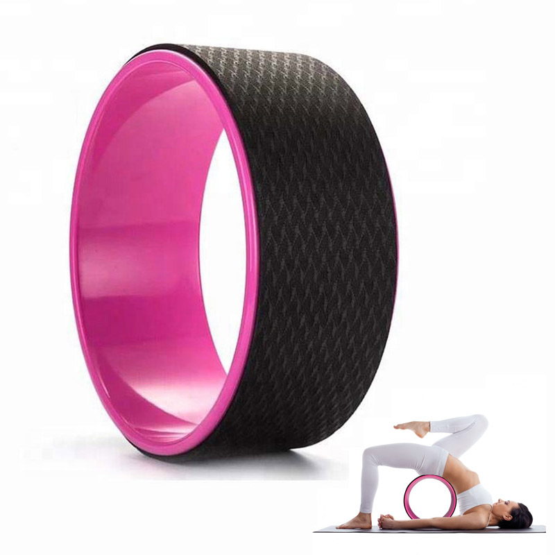 5.12in High Density Extra Large Yoga Wheel Back Crack Ore Training Exercise