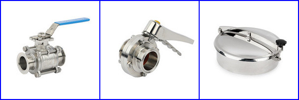 Sanitary 304 Stainless Steel Pipe Fittings
