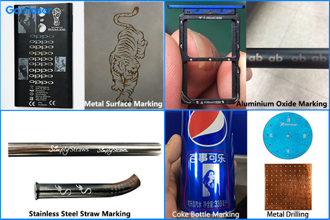 Copper Bearing Portable UV Laser Engraver JCZ For Text