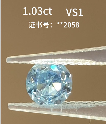 Blue Diamonds Man Made Real Diamonds Loose Lab Made Diamond Necklaces Rings Pendant