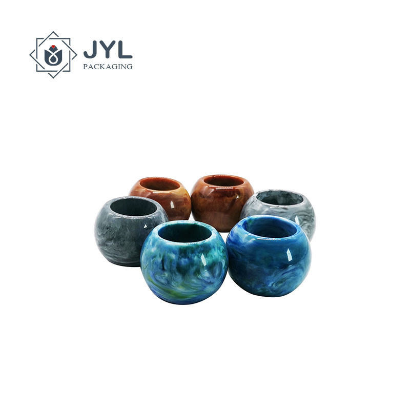 Resin Hollow Diffuser Bottle Caps Durable Marble Aroma Cover
