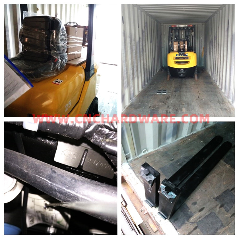 1070mm Fork Length LPG Gasoline 3T Reach Forklift Trucks