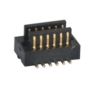  Black H2.0 Mm Surface Mount 2*6 Pin Board To Board Connector 0.8Mm Pitch Male SMT Type Manufactures