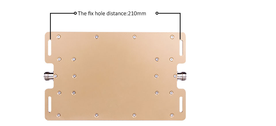 2G 3G 4G 850MHz 2100MHz Dual Band Booster Aluminum Profile Amplifier