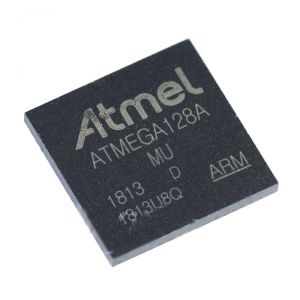 China ATMEGA128A-MU Programmable circuit IC Chips 8-bit Microcontrollers on sale