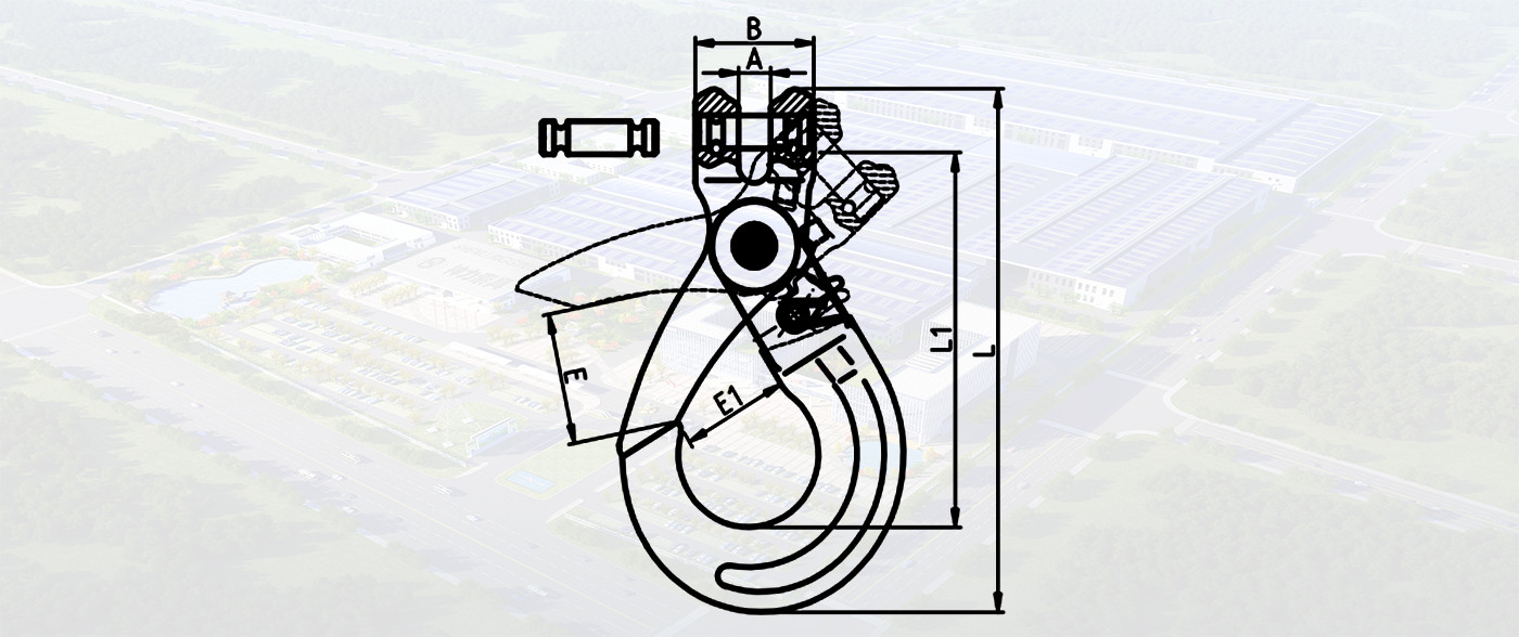 SLR739-G80 SELF-LOCKING HOOK