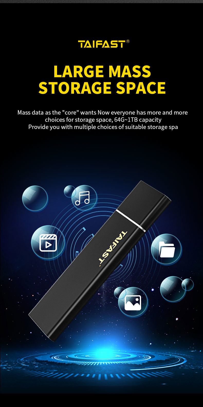 60gb NGFF Mobile Hard Drive M 2 Sata Taifast External Portable Disk