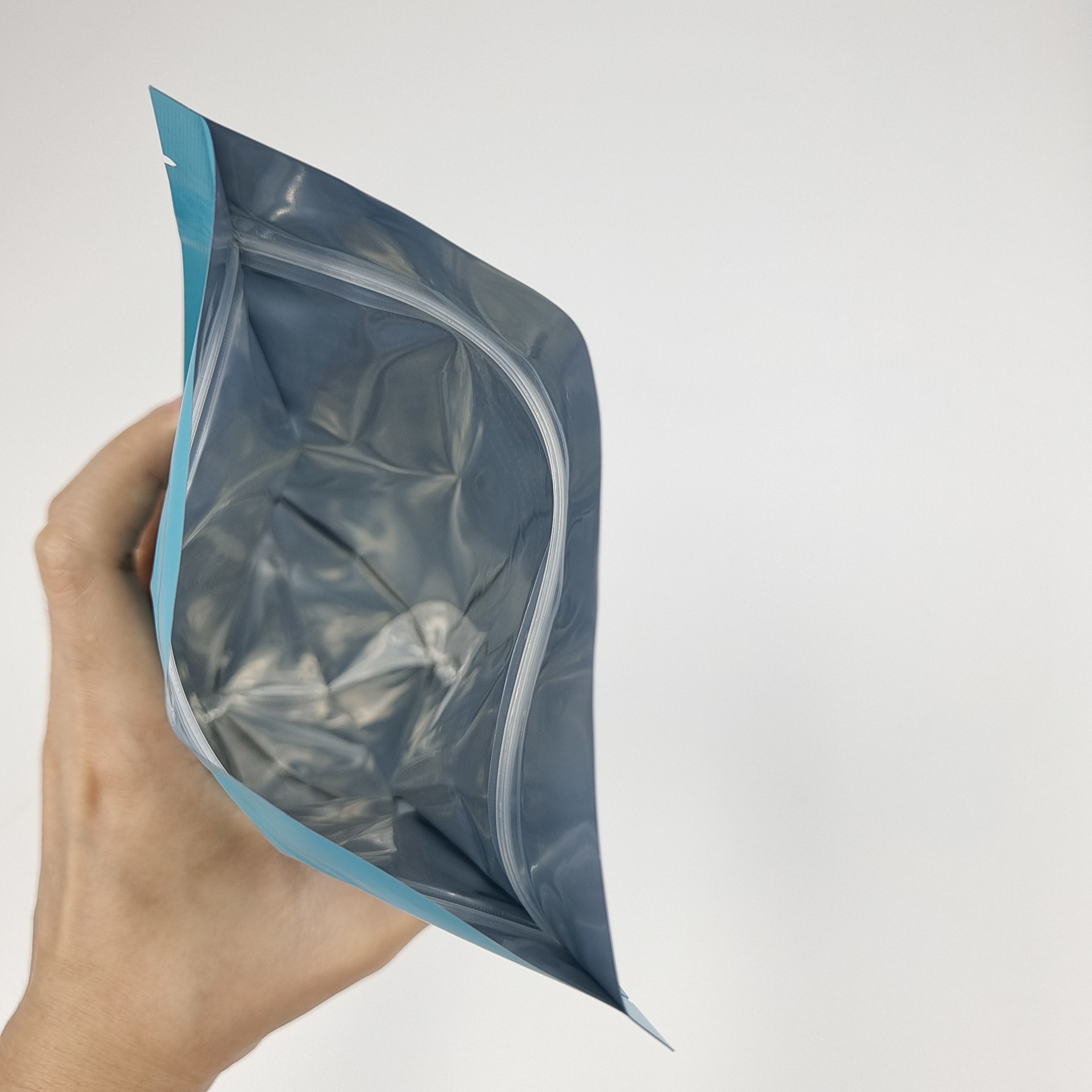 Custom Logo Printed Smell Proof Food Mylar Moisture Proof Matte Aluminum Foil Stand Up Pouch Body Scrub Packaging Bag
