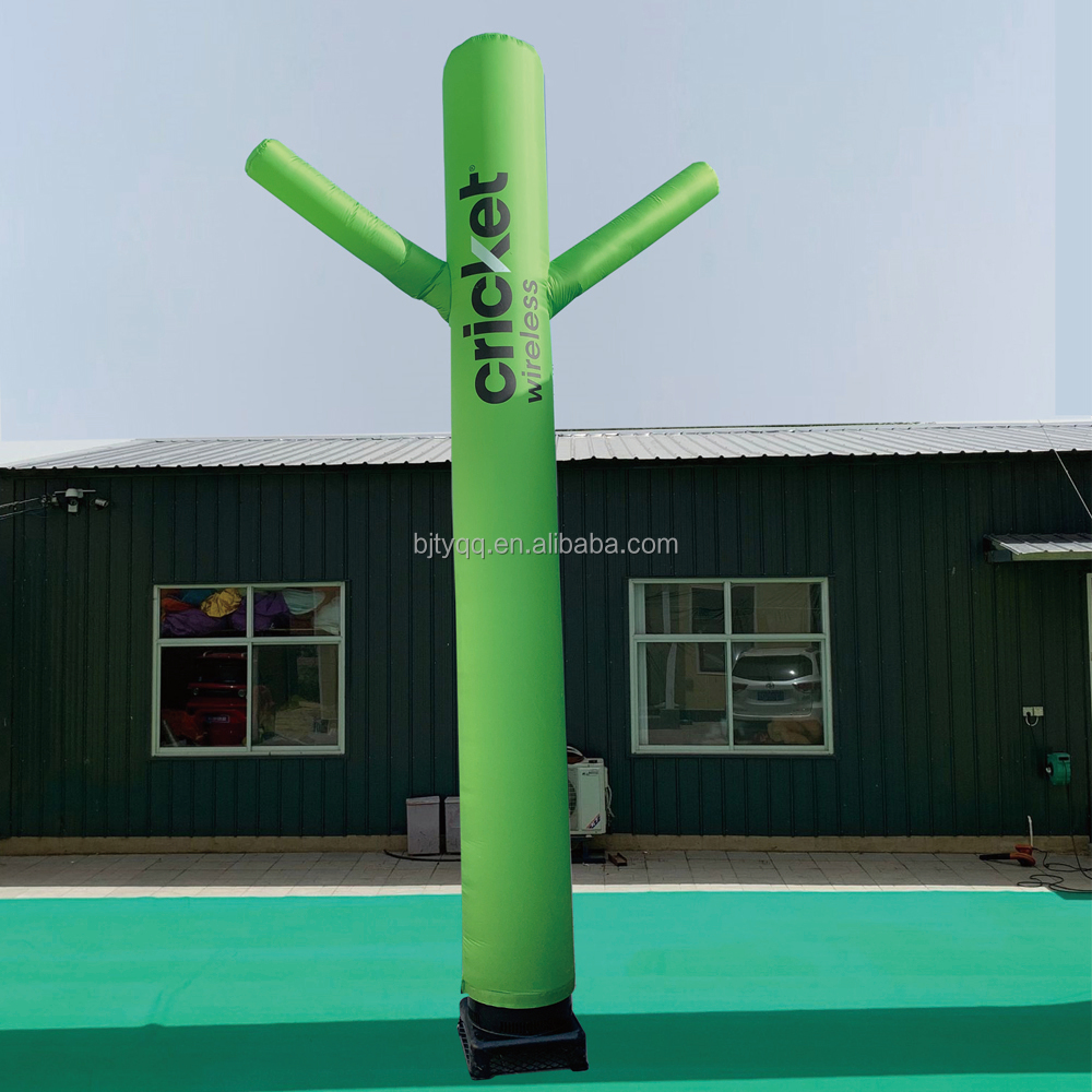 Size 5m Custom Inflatable Tube Man With Blower For Promotion