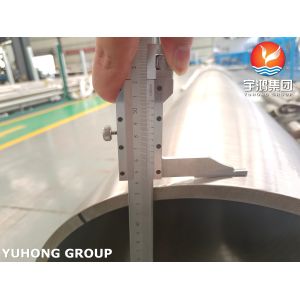 ASME SB163 N04400 nickel Alloy SMLS Heat Exchanger Tube Average Wallthichness