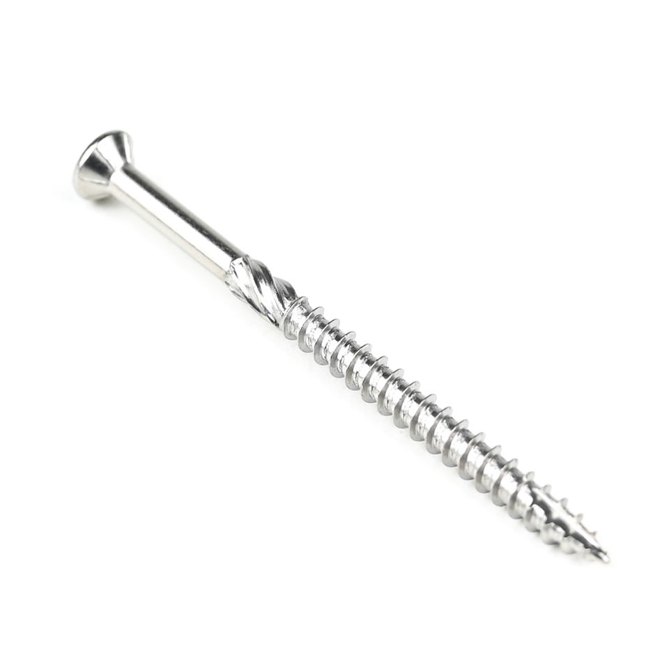 Pan Head 60mm Wood Deck Screws With Nibs for Long-lasting Wood Floor Installation