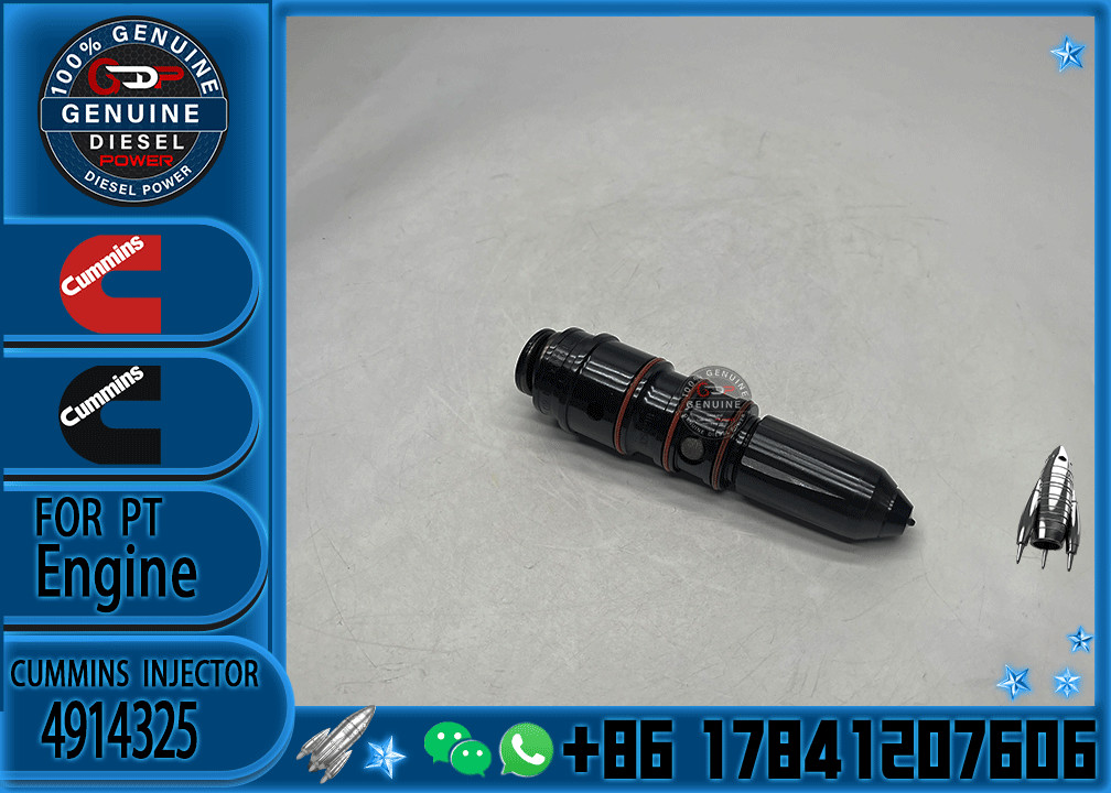 Nt855 Nta855 Nta855-c280s10 Diesel Engine Parts Common Rail Fuel Injector 4914325 3054218 3018566