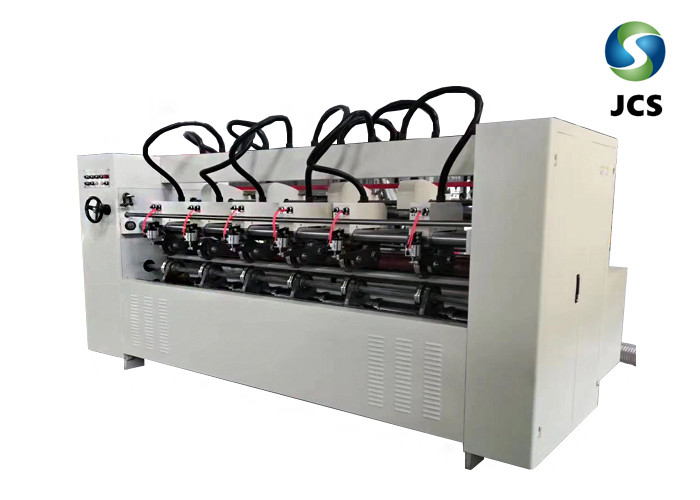 2400 Mm Corrugated Box Making Machine , Belt Feeder Type Paper Slitting Machine