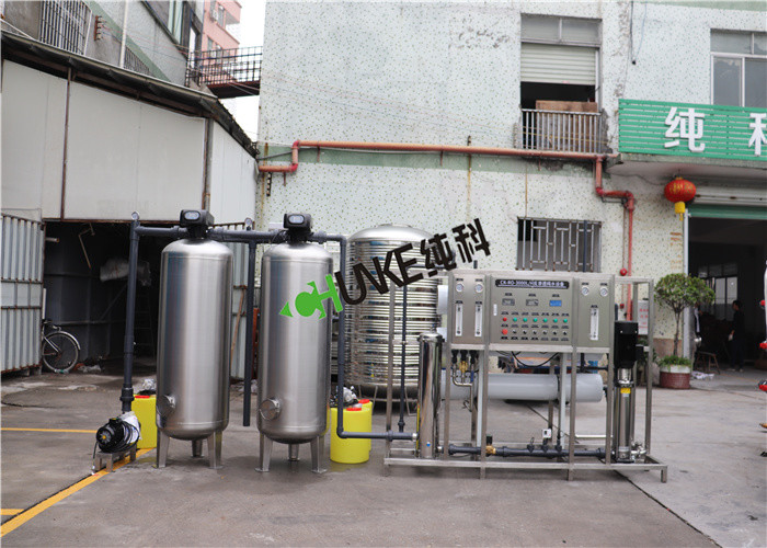 3000L Per Hour Industrial Reverse Osmosis Water Treatment Plant / RO Water Unit