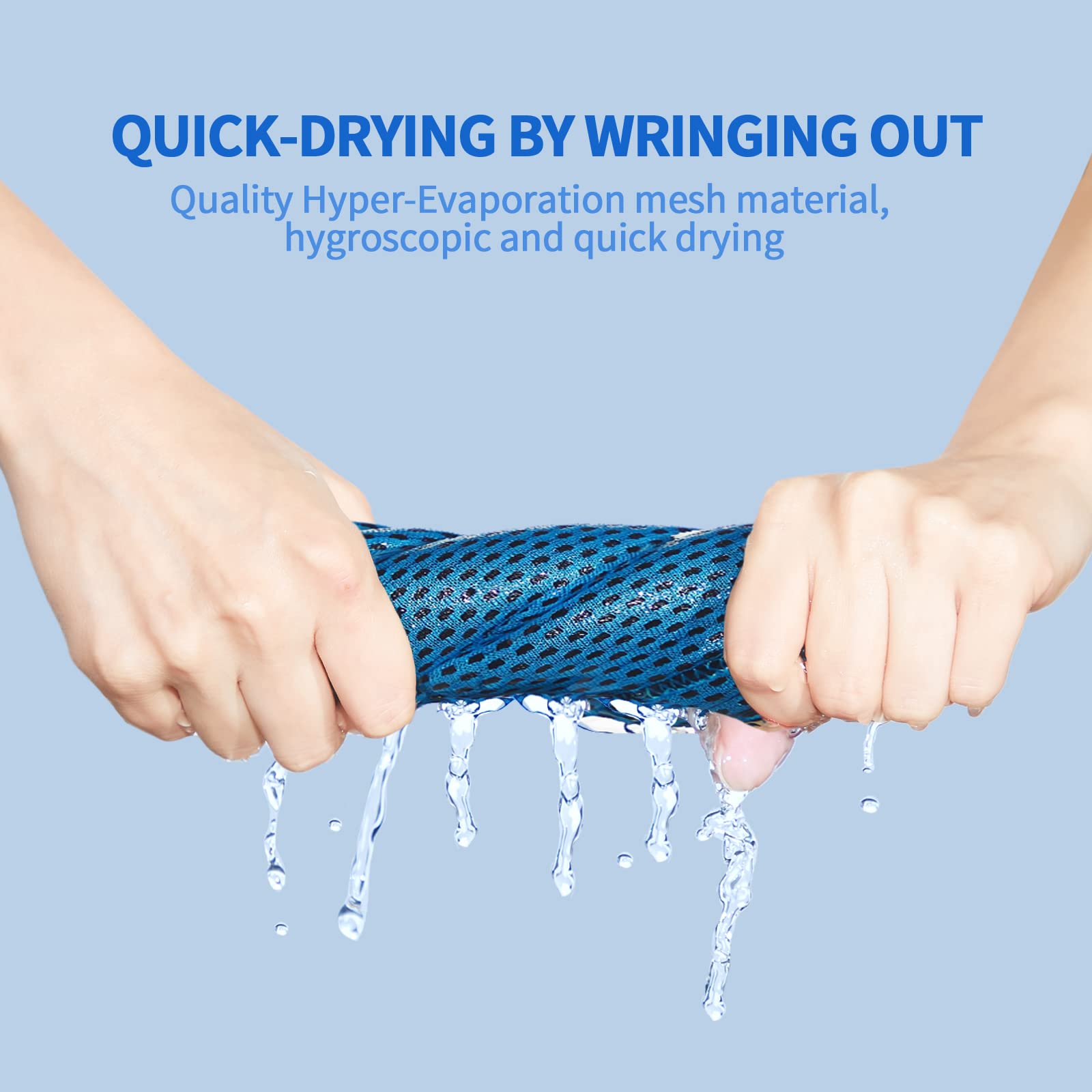 All Ages Cooling Towel for Home Hotel Traveling Spa Honoson Breathable Chilly Towel