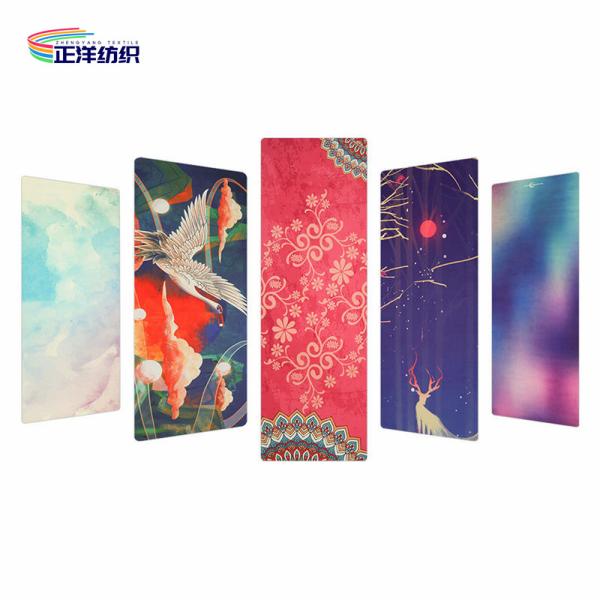 24"X72" Natural Rubber Backed Door Rugs Anti Slip 4mm Printed Plastic Door