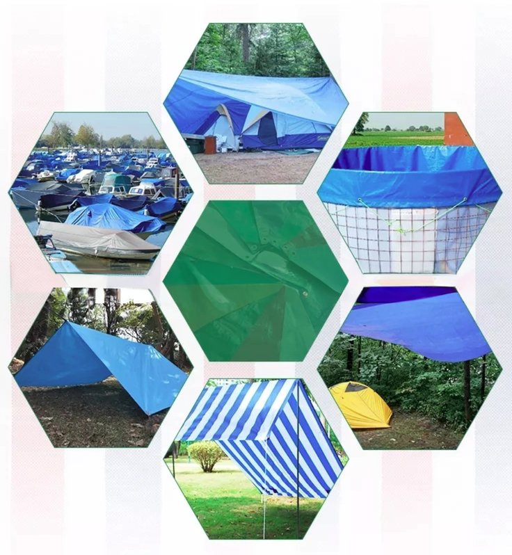 Lightweight Waterproof PE Tarp Fabric Other Fabric for Customized Color Tarp Fabric