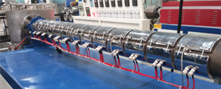 Double Screw Automatic PP Strap Making Machine Plastic Making Machine with 2 Lines Semi Auto Pp Strapping Machine