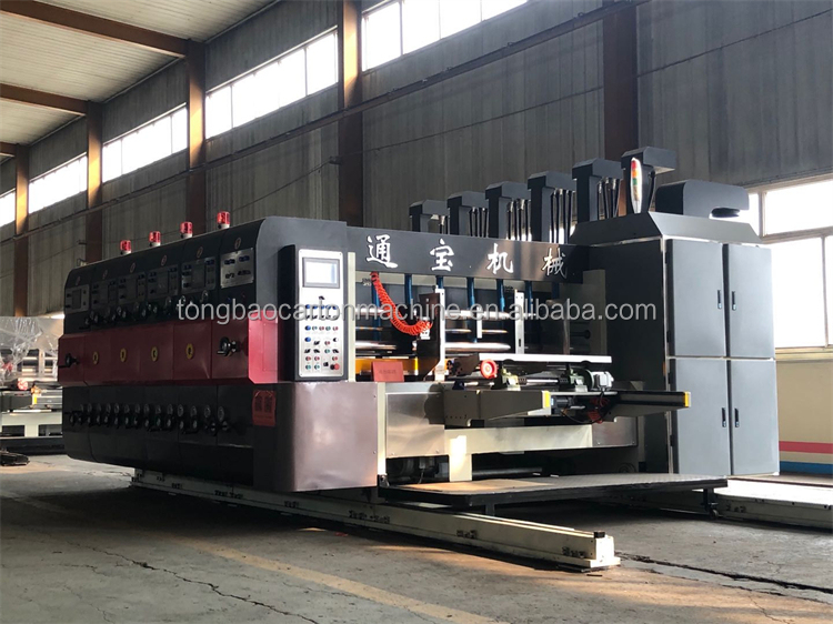Customizable High Speed 2 3 4 Color Flexo Printing Slotter Machine for Carton Printing