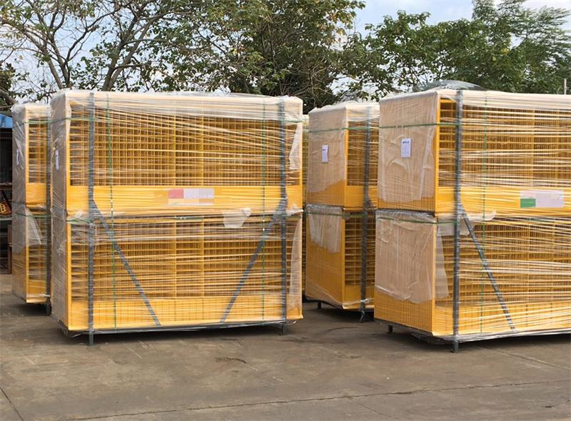 Safety Fall Protection Barrier Security Fencing Defensive Building Construction Site Edge Fence