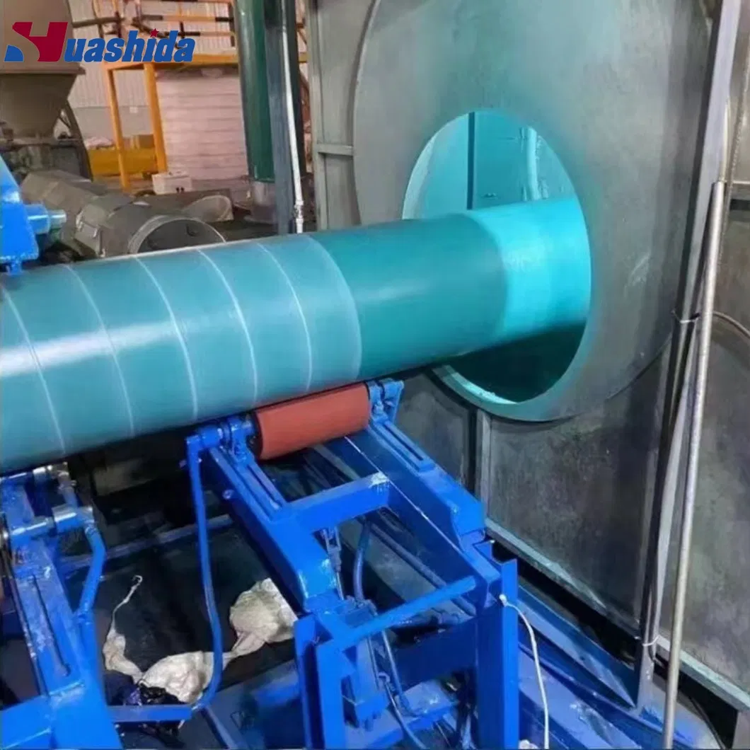 3PE coating production line operation