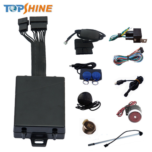 Imei Gps Gsm Tracker Device With Crash Sensor Two Way Communication