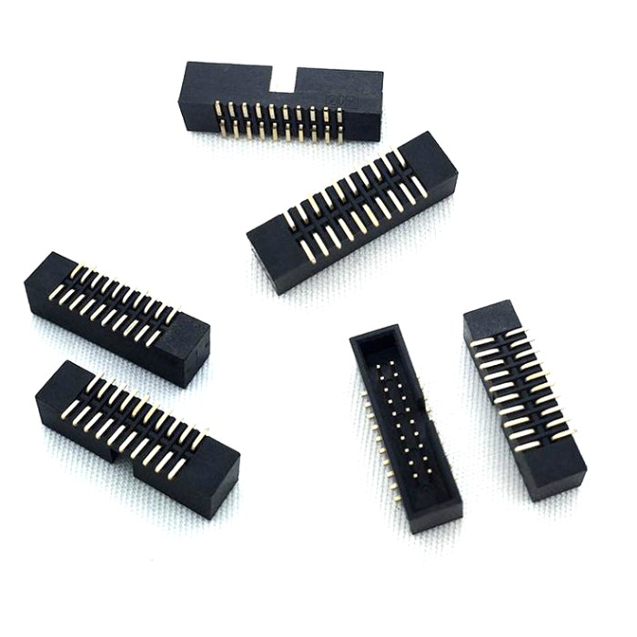 1.27mm IDC Male Vertical SMT Connector