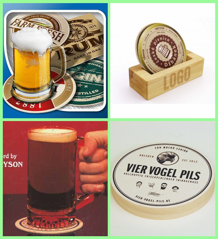 0.9mm 1mm Uncoated Beermat Board 30 x 40inches Quick Water Absorption