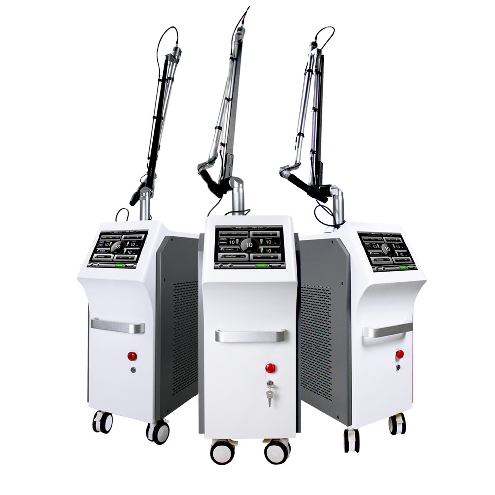Q Switched 2000mj 2000W Tattoo Removal Laser Machine with Water Wind Cooling System