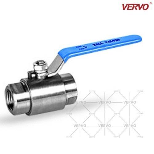 Dn25 Hp Ball Valves 1inch 300lb Npt Lever Threaded Ball Valve Stainless Steel