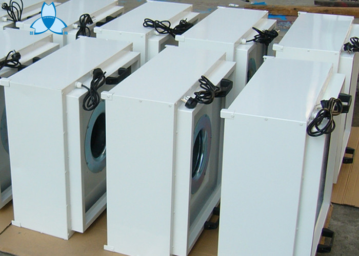 Low Consumption Hepa Filter Fan , Cleanroom Ceiling Hepa Filters For Pharmacy Industry
