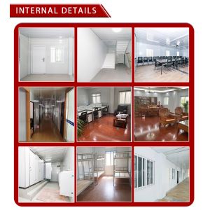 Modern Design Style Foldable Insulation Container House with Online Technical