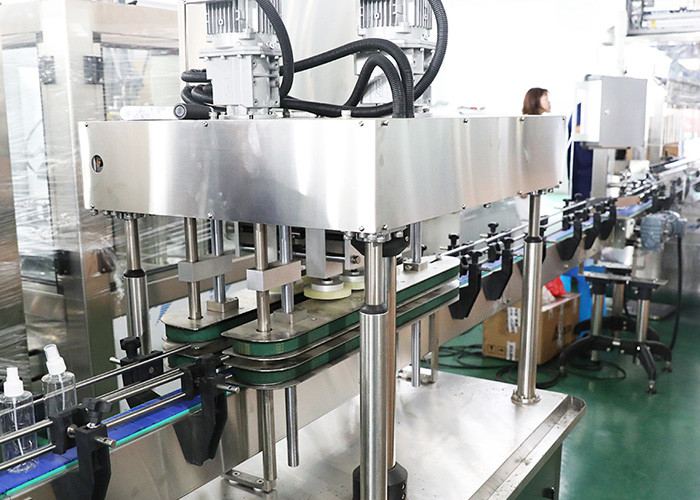 3000BPH Detergent Soap Packing Machine , Cap Sorting Detergent Filling Machine