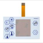3m Adhesive Membrane Dome Switch Push Button Flexible Membrane Keypad