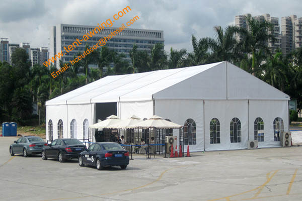 Aluminum PVC Fire Retardant Clear Span Business Tent for Event Party Trade Show