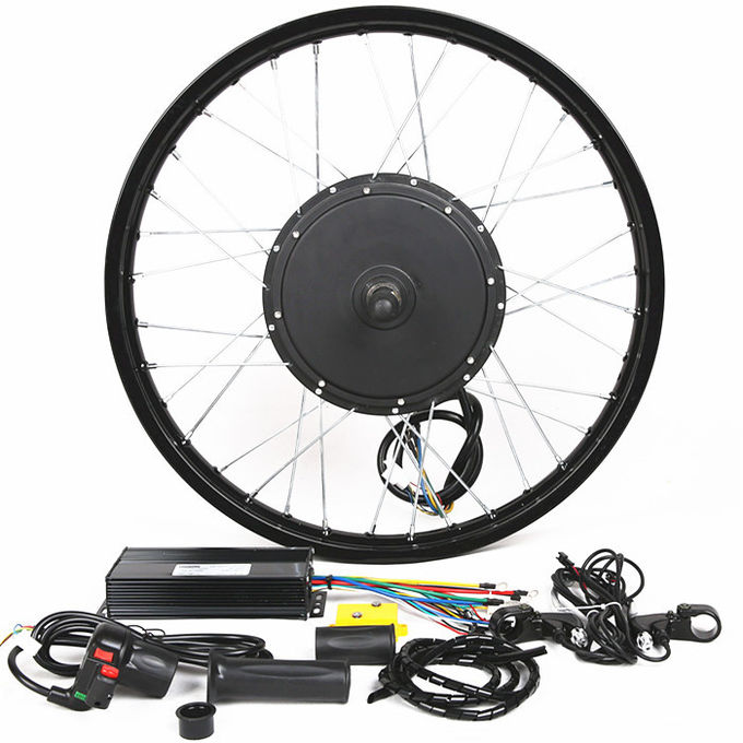 Optional Electric Bicycle Front Hub Conversion Kit 55-65km / Hour Full Speed