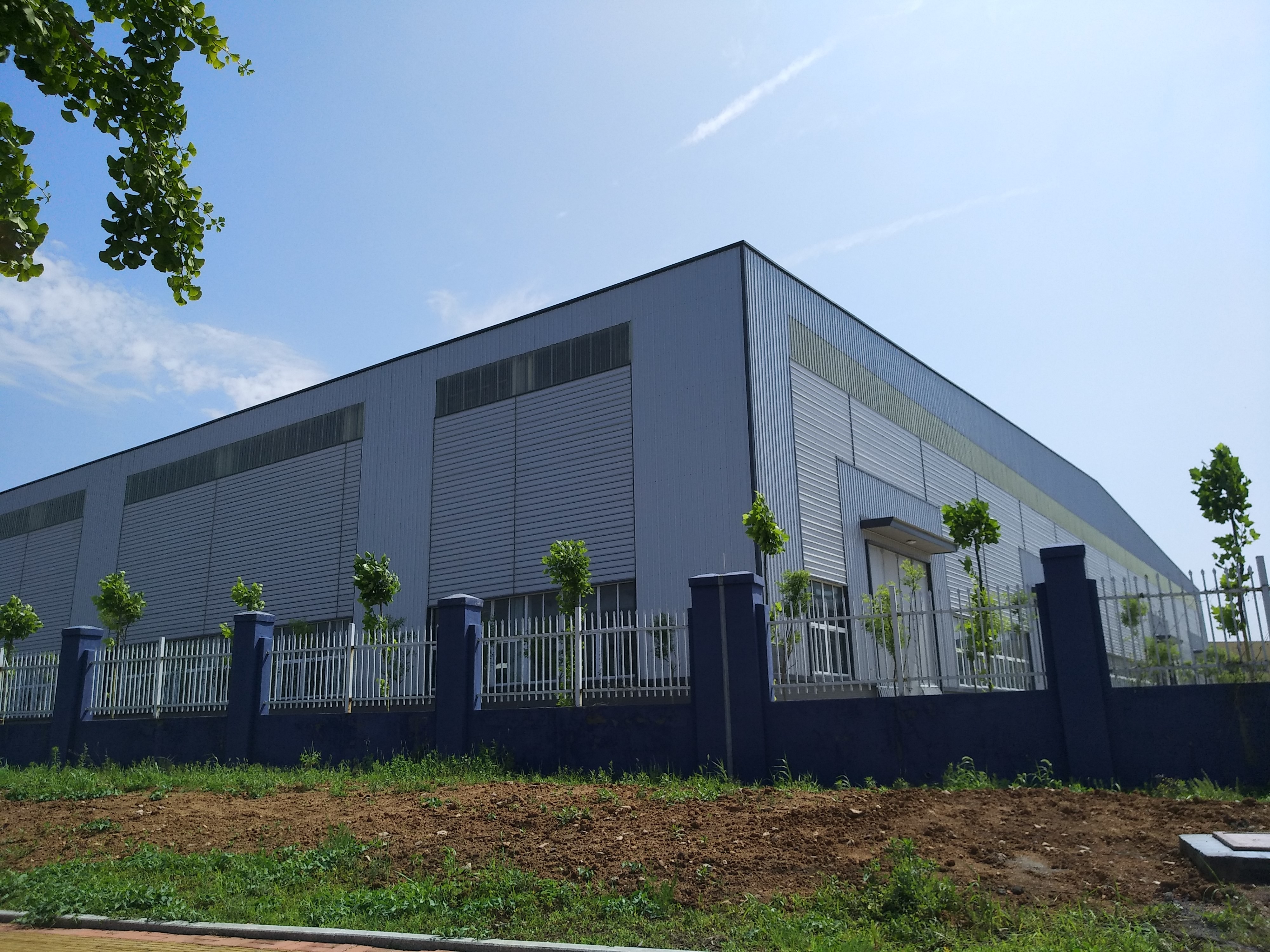 Industrial Prefabricated Metal Structural Building Workshop Construction