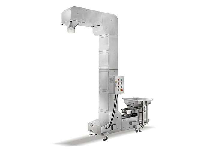 High Speed Stainless Steel Z Type Chain Bucket Elevator Conveyor Vertical Food Grade